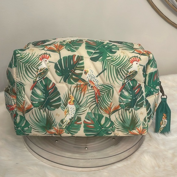LUG Bumper Cosmetic Case-Tropical Birds Pattern- New - Picture 4 of 14